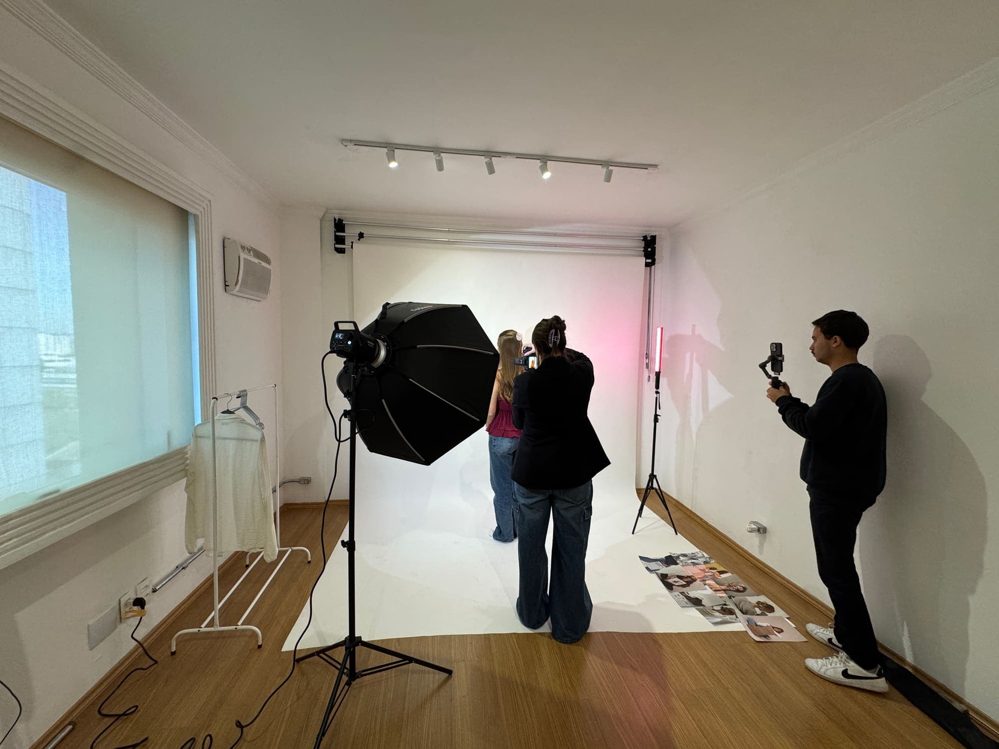 Produção realizada no estúdio Blanc Room em Alphaville